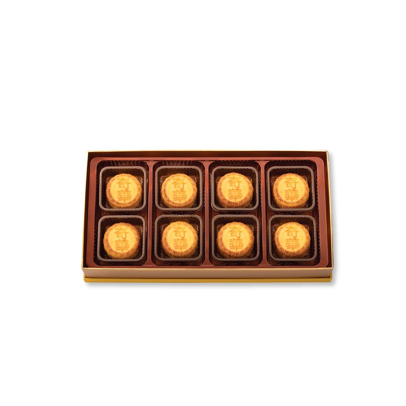 Kee Wah | Mini Egg Custard Mooncake (8 pcs) (Physical Coupon)