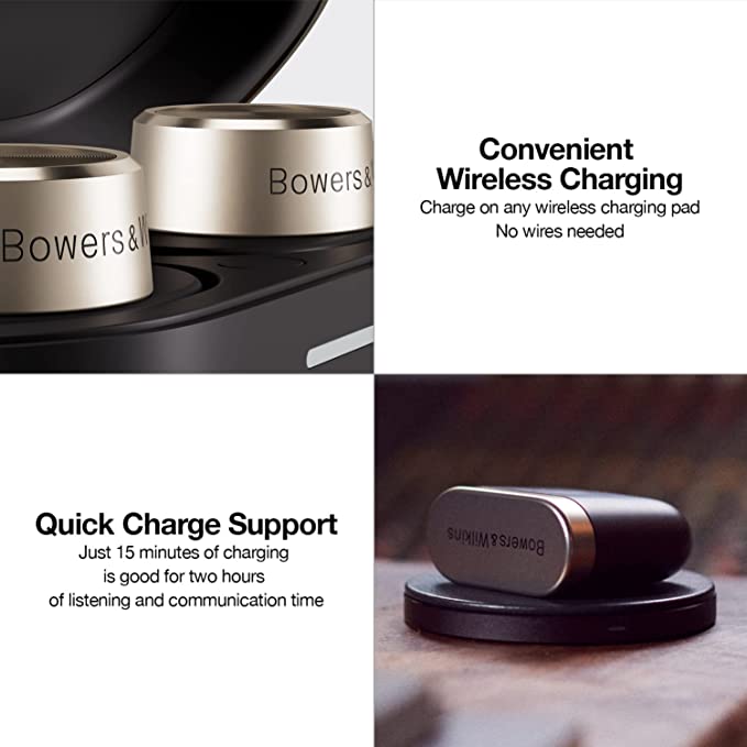 Bowers & Wilkins | PI7 In-ear True Wireless earbuds (Charcoal)