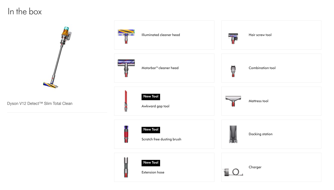 Dyson | V12 Detect™ Slim Total Clean (2022)