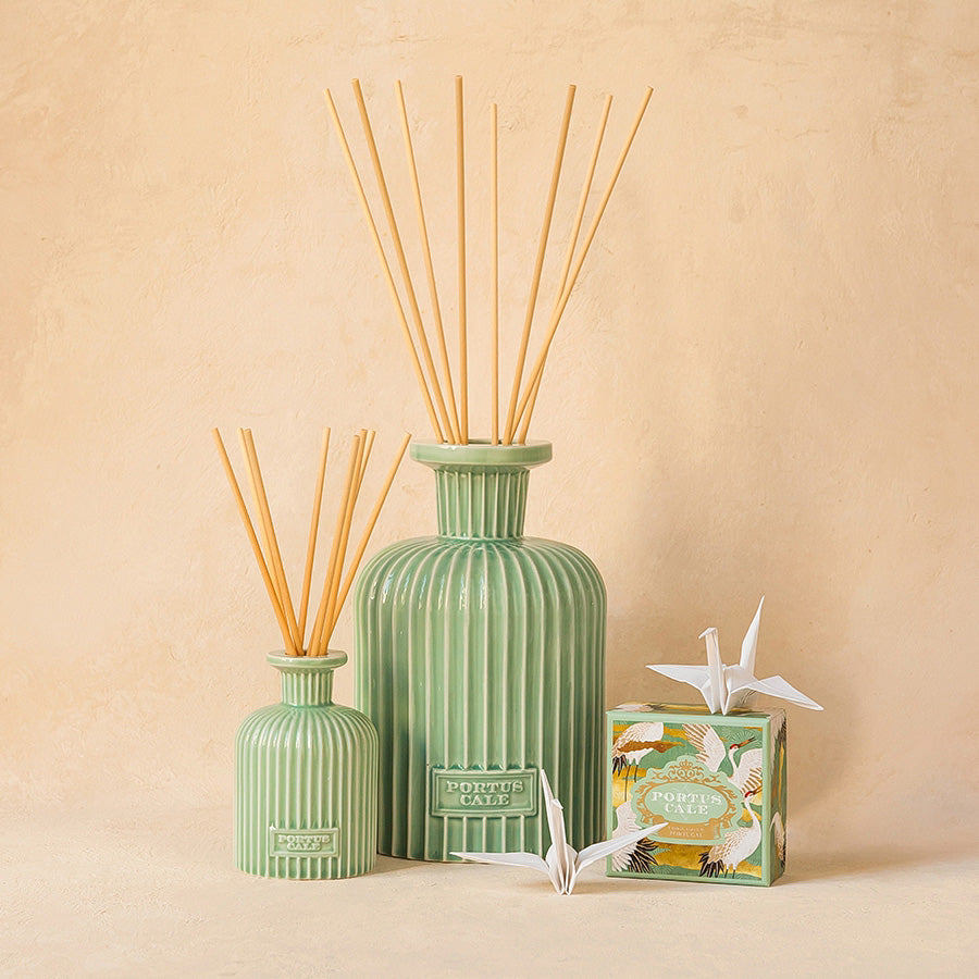 Castelbel|Portus Cale White Crane Porcelain Diffuser Bottle 2L