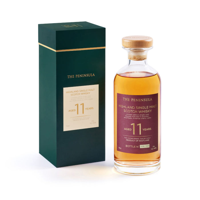 The Peninsula 11 Years Old Highland Single Malt Scotch Whisky