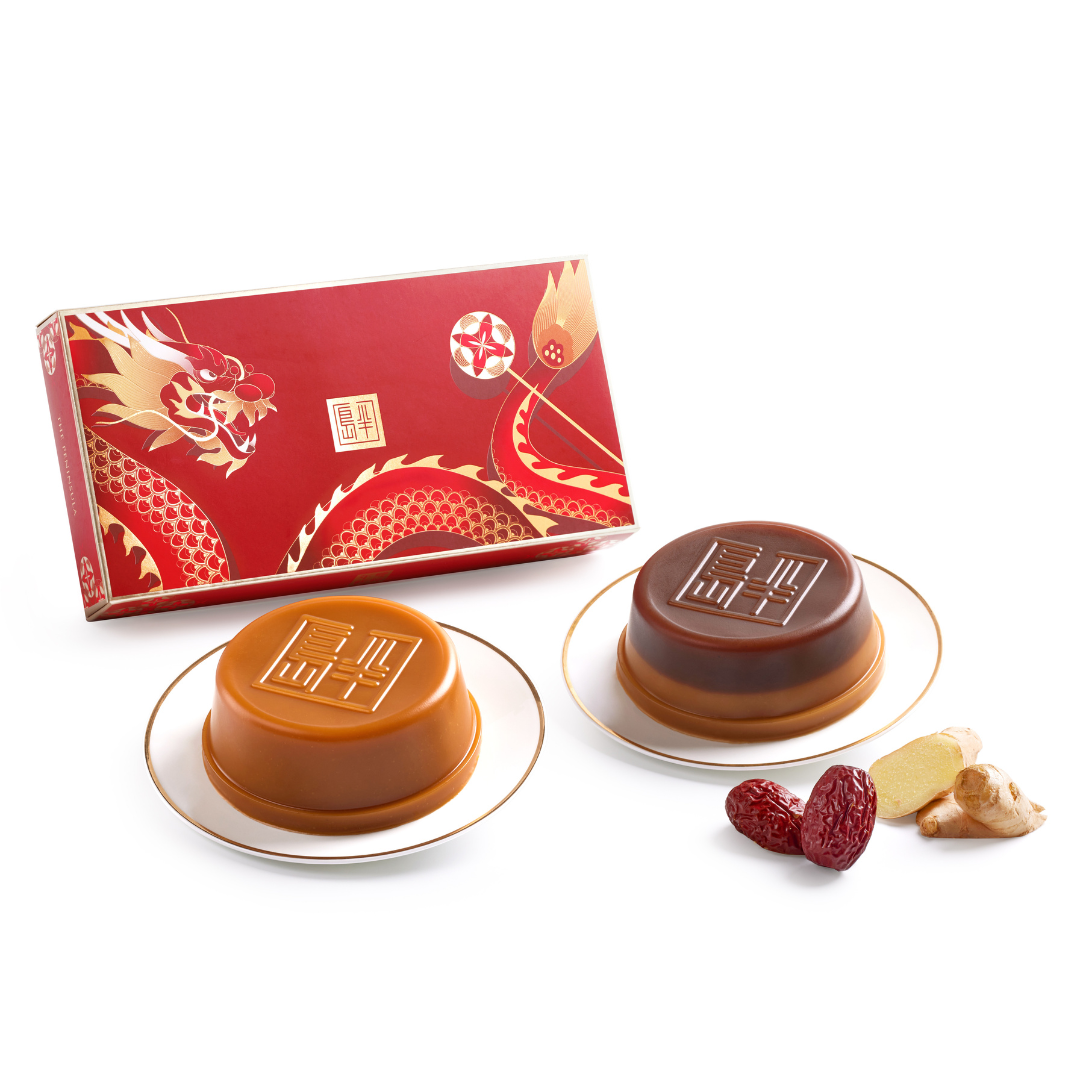 The Peninsula Boutique | Assorted Chinese New Year Pudding – Classic & Red Date with Ginger Juice (Physical Coupon)