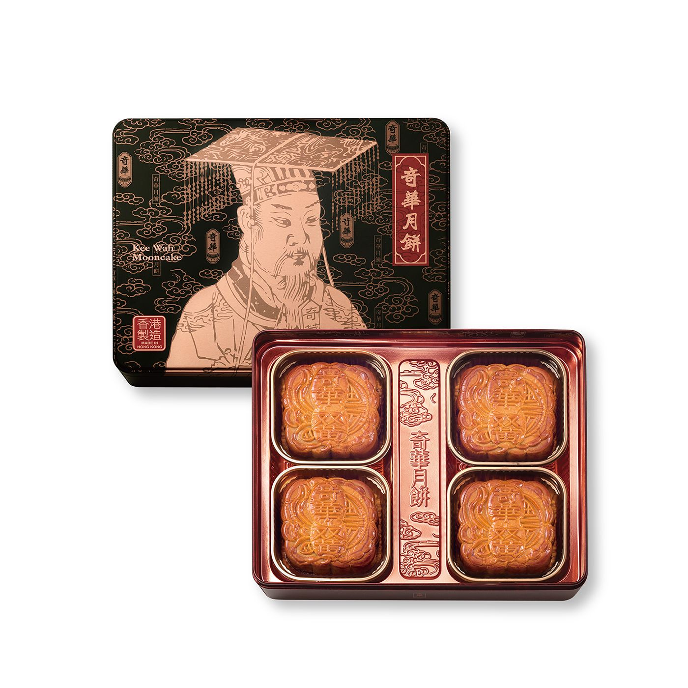 奇華 | 雙黃蓮蓉月-金黃蓮蓉 (實體卷)