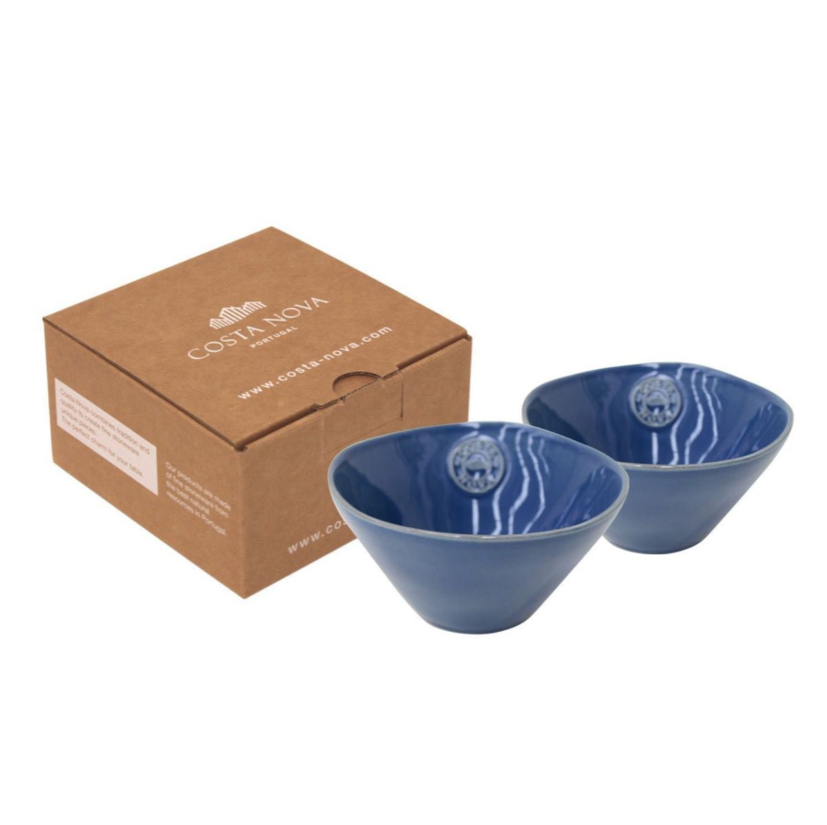[JLL Offer] COSTA NOVA | Nova Gift Set 2 Soup/Cereal Bowls (Denim)
