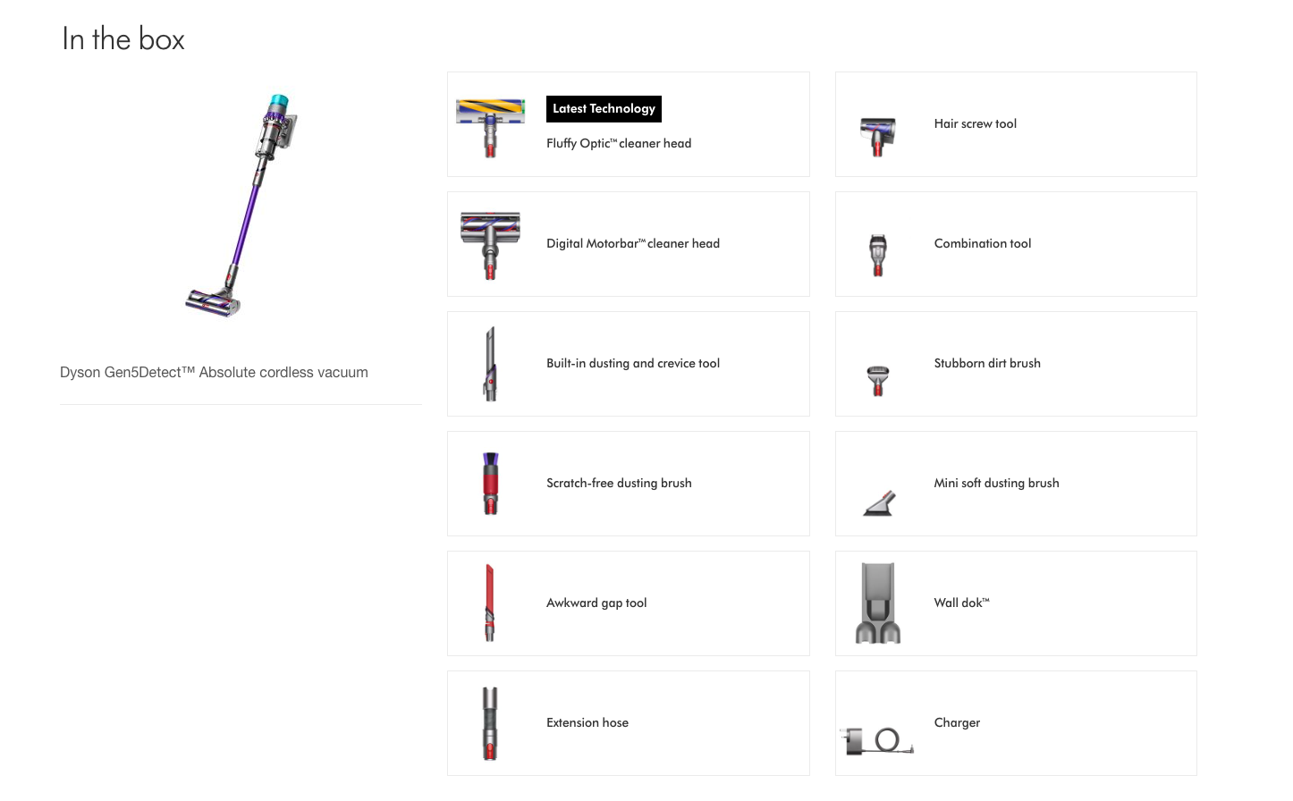 Dyson | Gen5Detect™ Absolute 無線吸塵機